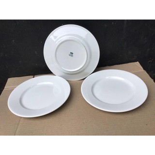 [Siêu Sale] Combo 3 dĩa sứ cao cấp 8inch cạn (19.5cm)