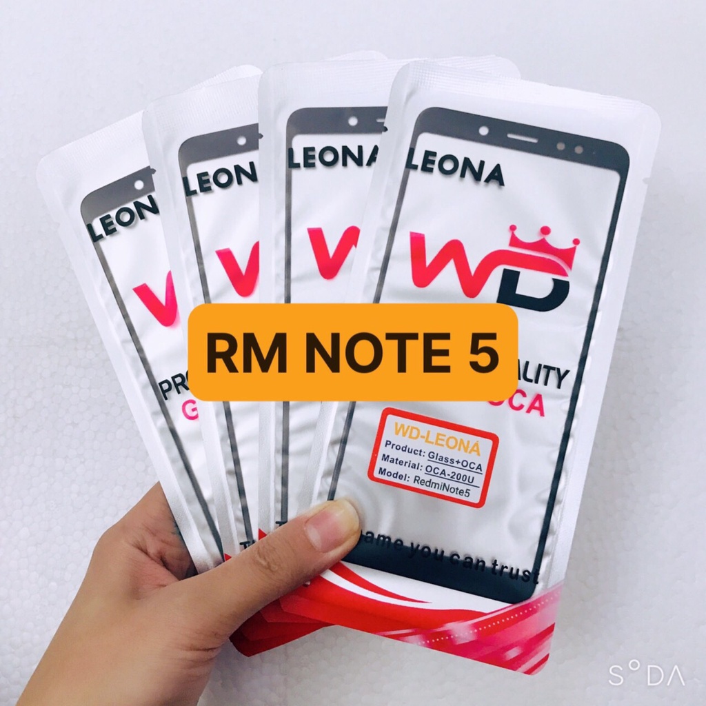 RM NOTE 5 - KÍNH ÉP CÓ KEO OCA REDMI NOTE 5 - REDMI NOTE 5 PRO