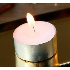 Nến tealight màu trắng dùng cho lò nung sáp niêm phong