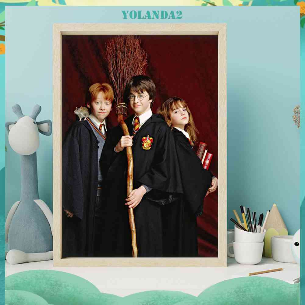 Bộ Tranh Đính Đá 5D Tự Làm Kích Thước 30x40cm Họa Tiết Độc Đáo Trang Trí Nhà Cửa