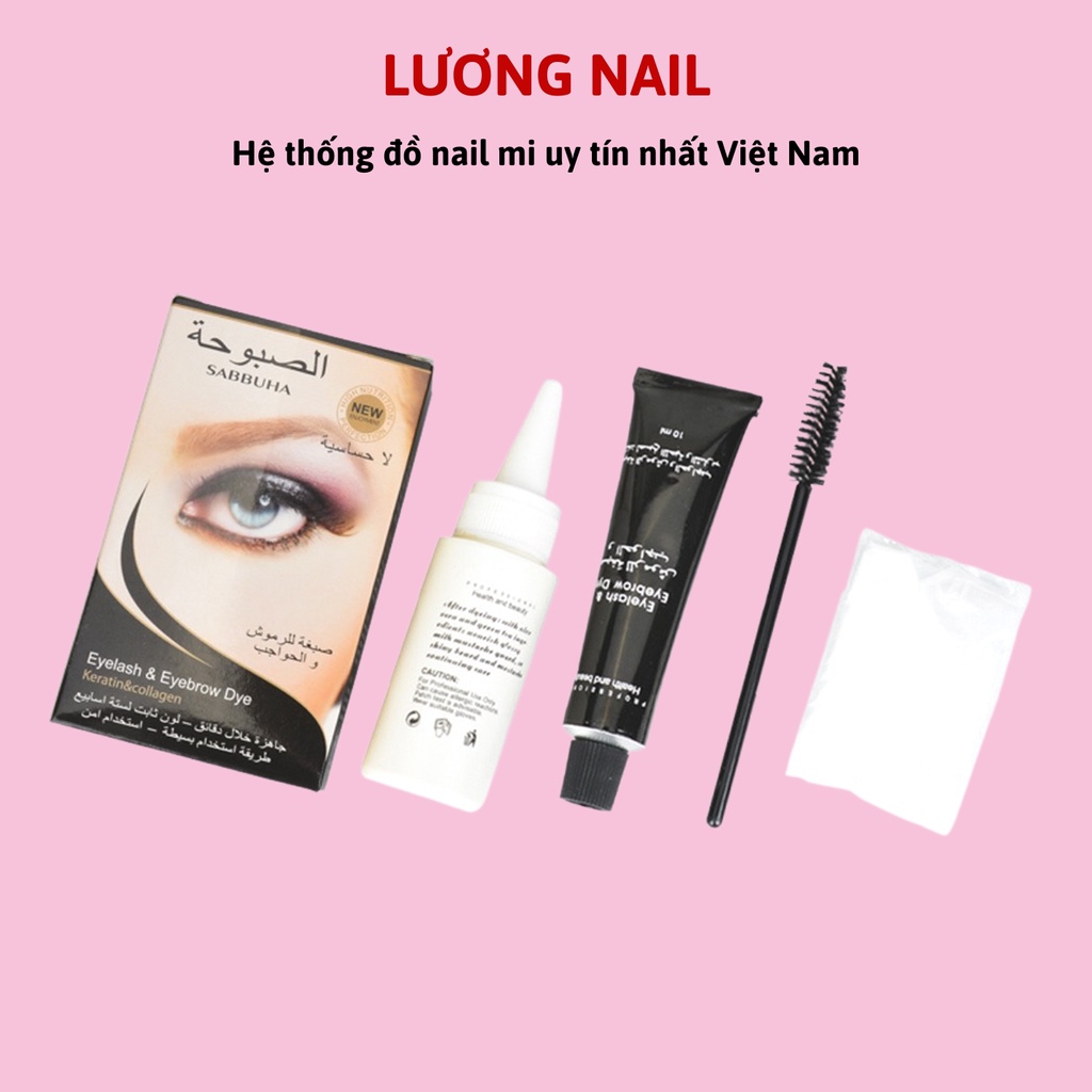 Phủ mi đen(nhuộm mi)