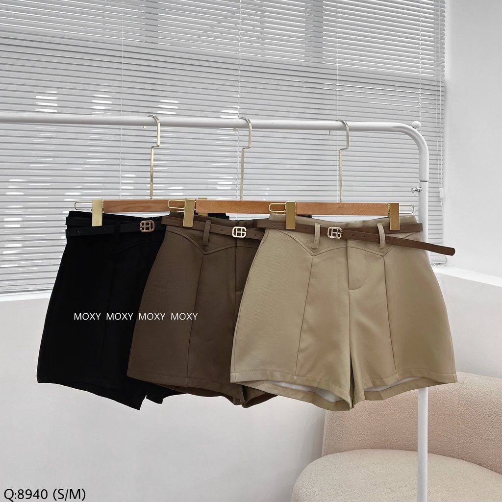 SP008940 - Quần short belt chữ