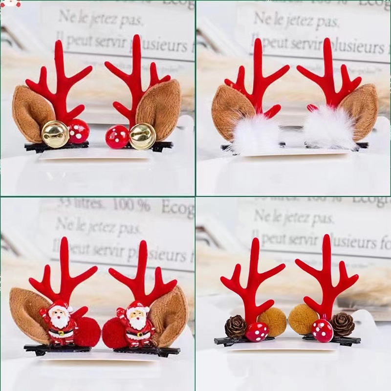 Băng Đô Cài Tóc Trang Trí Giáng Sinh Dễ Thương