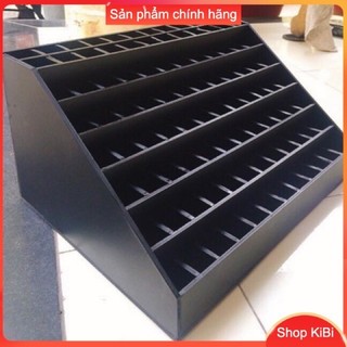 KHAY ĐỰNG SON LỚN 80 Ô MÀU ĐEN