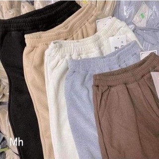 Quần tăm ống bom bo gấu nhiều màu