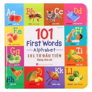 Sách - 101 từ đầu tiên - bảng chữ cái
