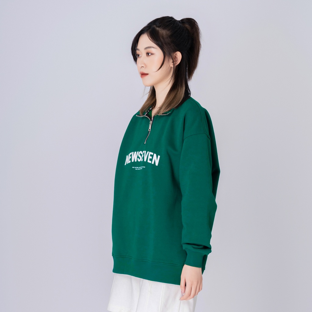 Áo Sweater NEWSEVEN Signature Half-Zip Basic