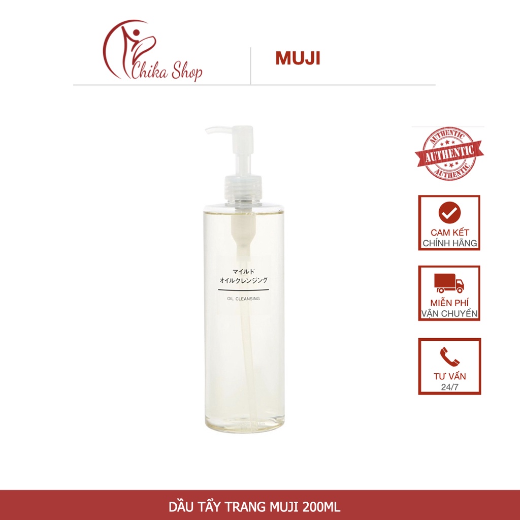 MUJI DẦU TẨY TRANG MUJI 200ml - ĐỦ BILL MUA HÀNG