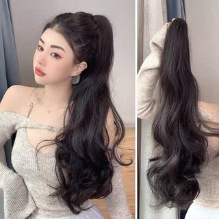tóc giả ngoạm xoăn dài