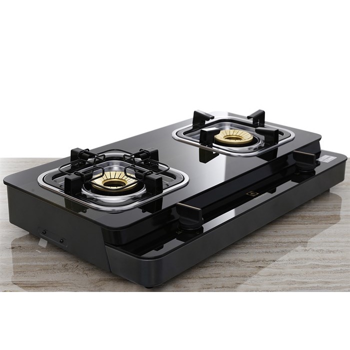 Bếp gas đôi Electrolux ETG727GKR hàng trưng bày đẹp mới 98-99% chính hãng 100% bảo hành 12 tháng