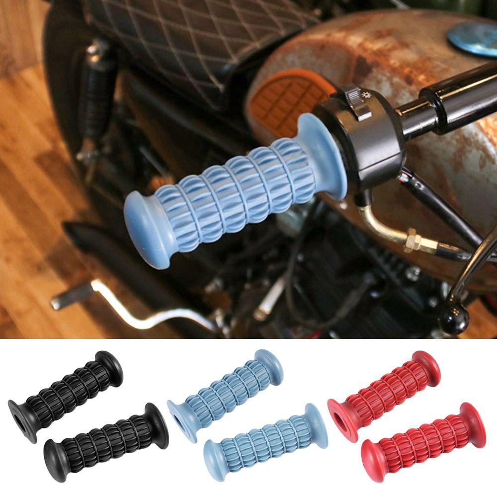 WTTLE Găng Tay Cao Su 7 / 8 "22mm Cho Xe Mô Tô