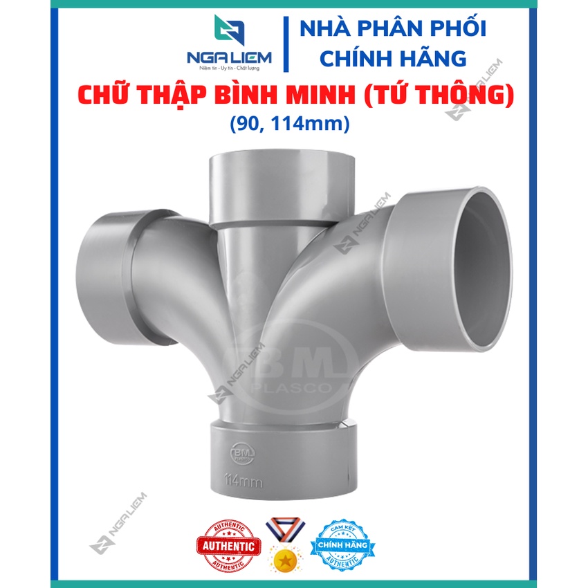 Chữ Thập Nhựa PVC Bình Minh (các cỡ 90, 114) [GIÁ TỐT NHẤT THỊ TRƯỜNG]