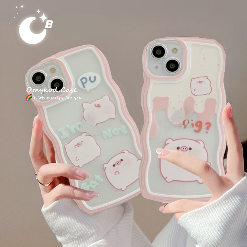 Ốp Điện Thoại TPU Mềm Chống Sốc Chống Bụi Hình Chú Heo Dễ Thương Cho Samsung S22 S21 S20 Plus Ultra S20 S21 FE Note 20 Plus