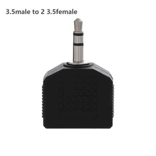 Đầu jack 3.5 chia tai nghe dây loa âm thanh từ 1 ra 2 cổng 3.5mm