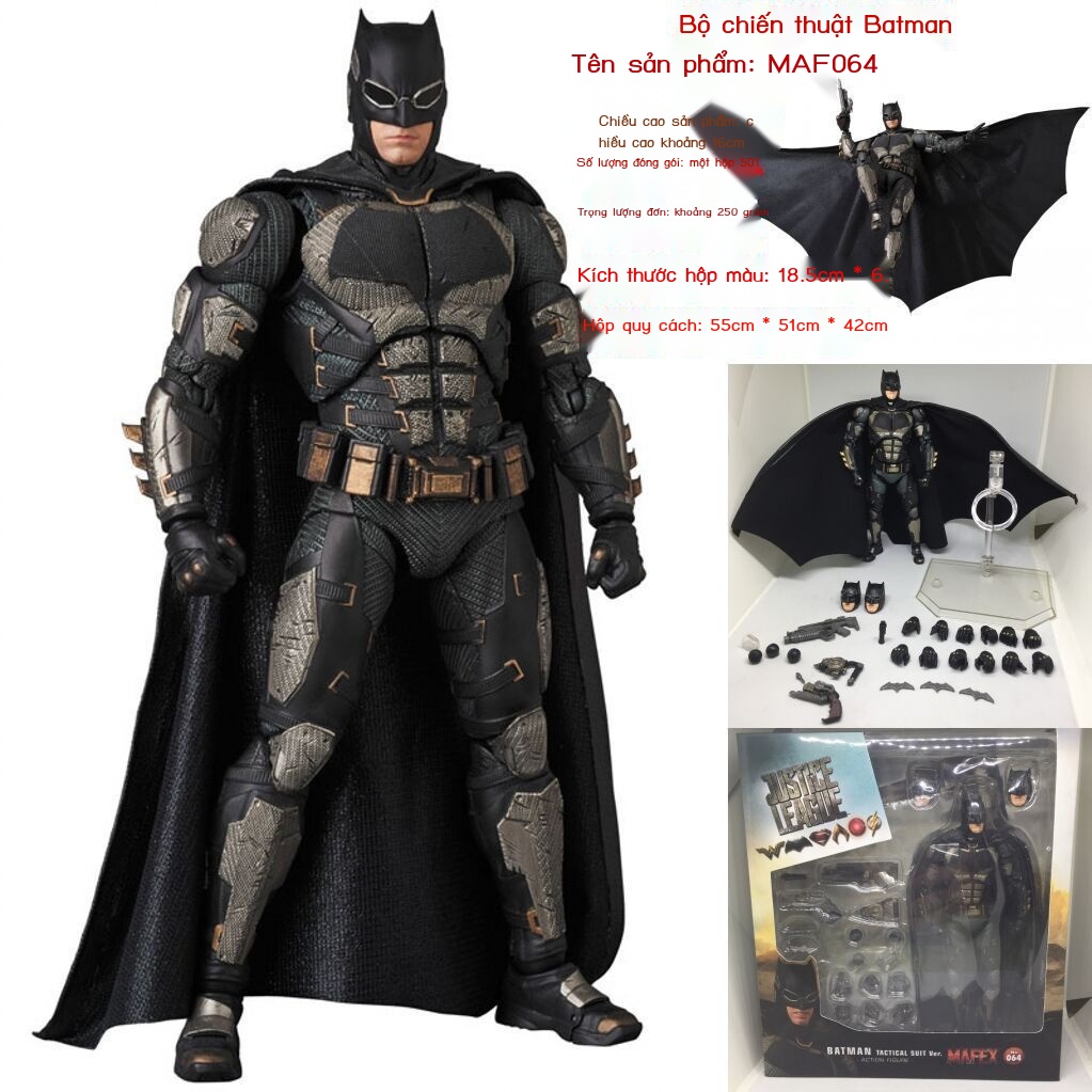 ✨Nhân Vật Batman MAF 064 Chất Lượng Cao Đồ Trang Trí Có Thể Làm