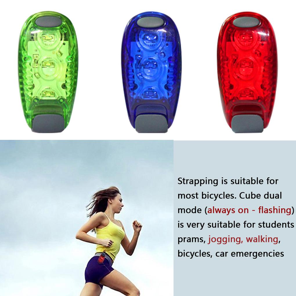 Đèn LED Cảnh Báo Hai Chế Độ Gắn Đuôi Xe Đạp Ban Đêm Đa Năng Chống Thấm Nước