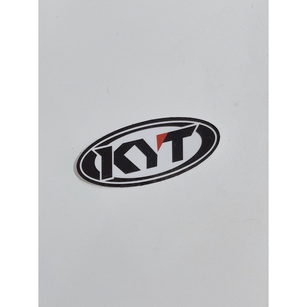Tem dán chữ KYT có sẵn keo, tem dán thương hiệu nón KYT hot trend