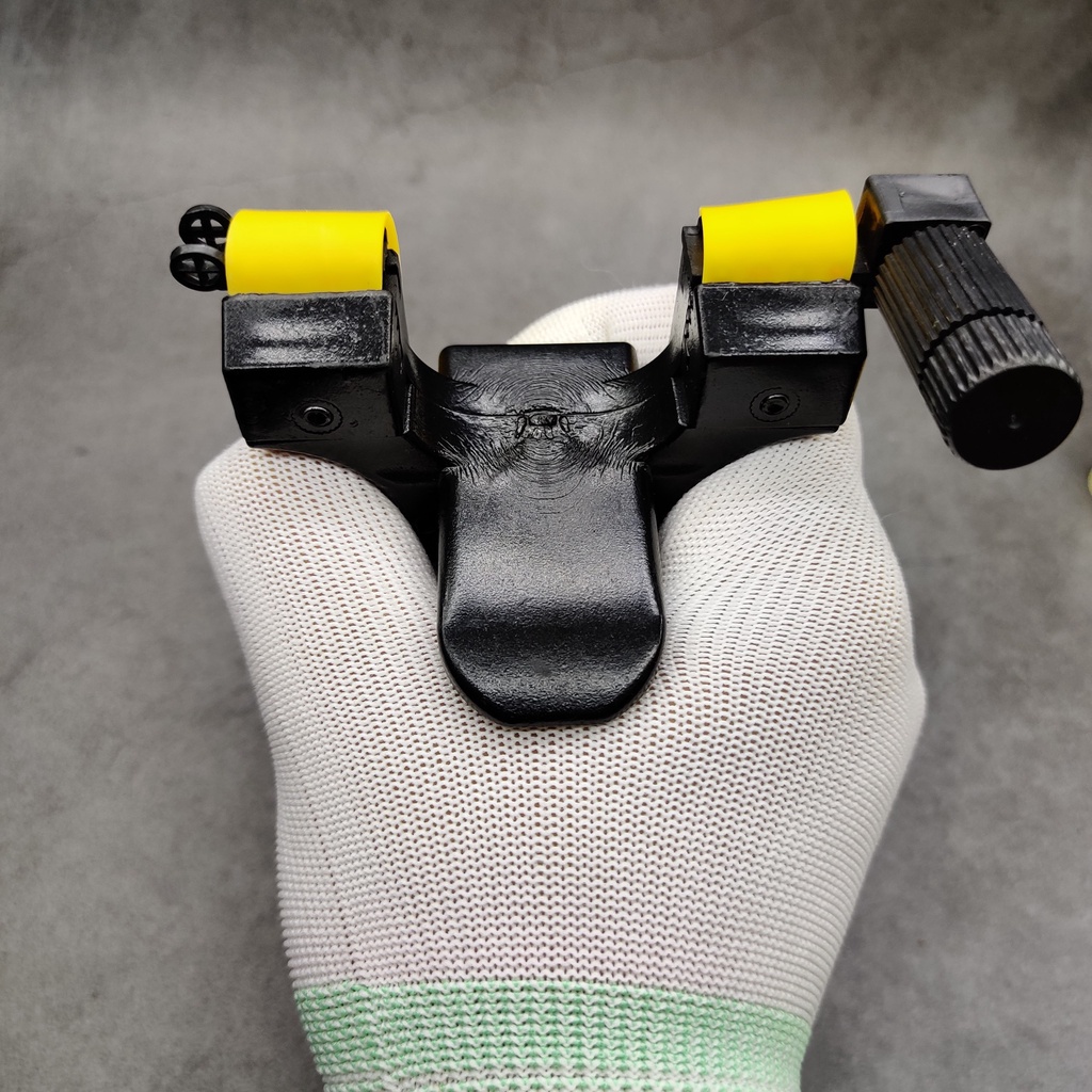 Ná Cao Su Cao Cấp Giá Rẻ, Ná Vô Song Nhựa Đen ABS Chạc 8 Chắc Chắn An Toàn - Tăng Laze Siêu Sáng và Dây Thun Ná