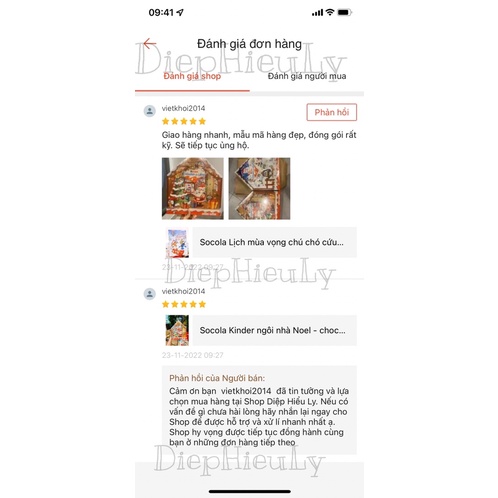 Socola Kinder ngôi nhà Noel - chocolate Kinder