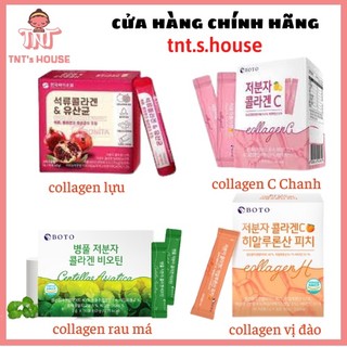 Collagen lựu, collagen đẹp da, colagen lựu Hàn Quốc Bio Cell hộp 30 gói