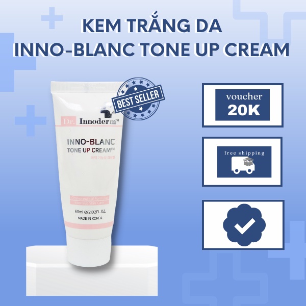 Kem Dưỡng Trắng Da Mặt Hàn Quốc Inno - Blanc Tone Up Cream- Dr. Innoderm