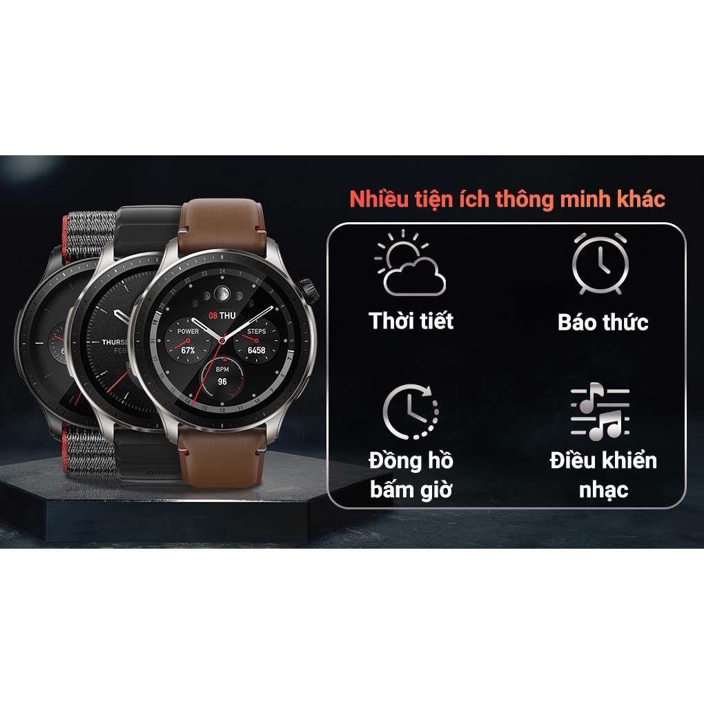 Đồng Hồ Thông Minh Amazfit GTR 4 | Hỗ Trợ Tiếng Việt | Hàng Chính Hãng | Bảo Hành 12 Tháng | Mimax Store