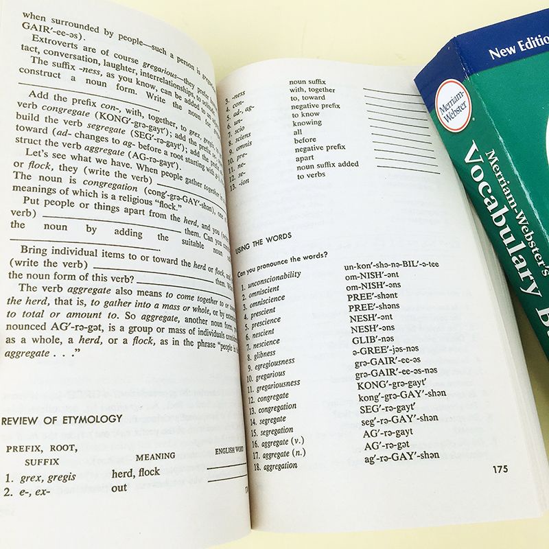 Merriam-Webster's Vocabulary Builder + Word Power Made Easy