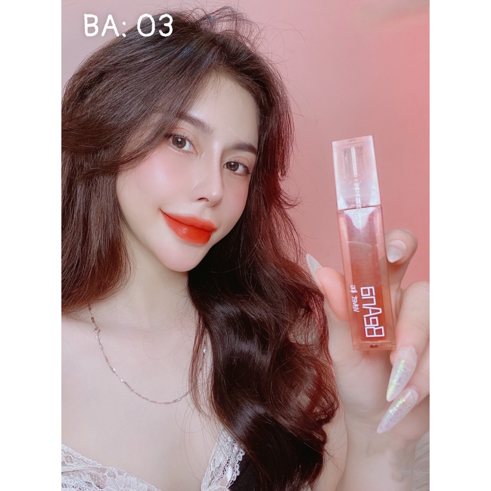 Son BeAna Cao Cấp - Son Kem Siêu Lì Không Chì Mềm Môi Công Nghệ Mới Nhất- Son B.A Ver4