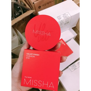 PHẤN NƯỚC MISSHA CUSHION VELVET FINISH (CHÍNH HÃNG)