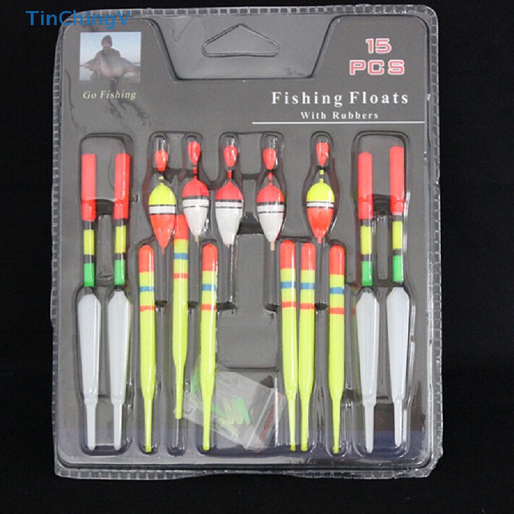 Bộ 15 Phao Câu Cá Chất Lượng Cao