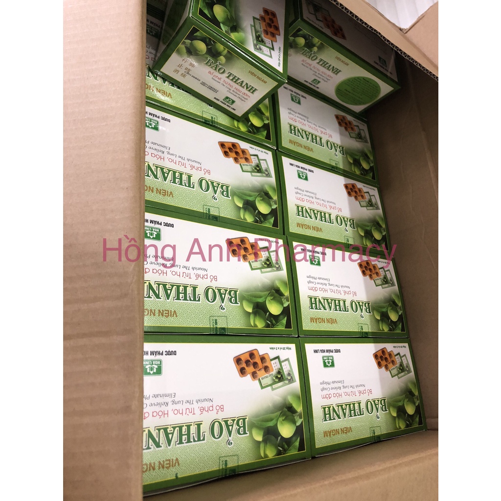 Kẹo ngậm ho Bảo Thanh vỉ 5 viên