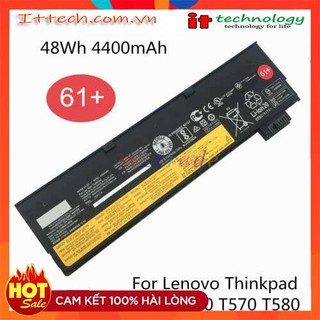 🎁 Pin laptop Lenovo ThinkPad T470 T570 P51S T480 T580 Hàng zin