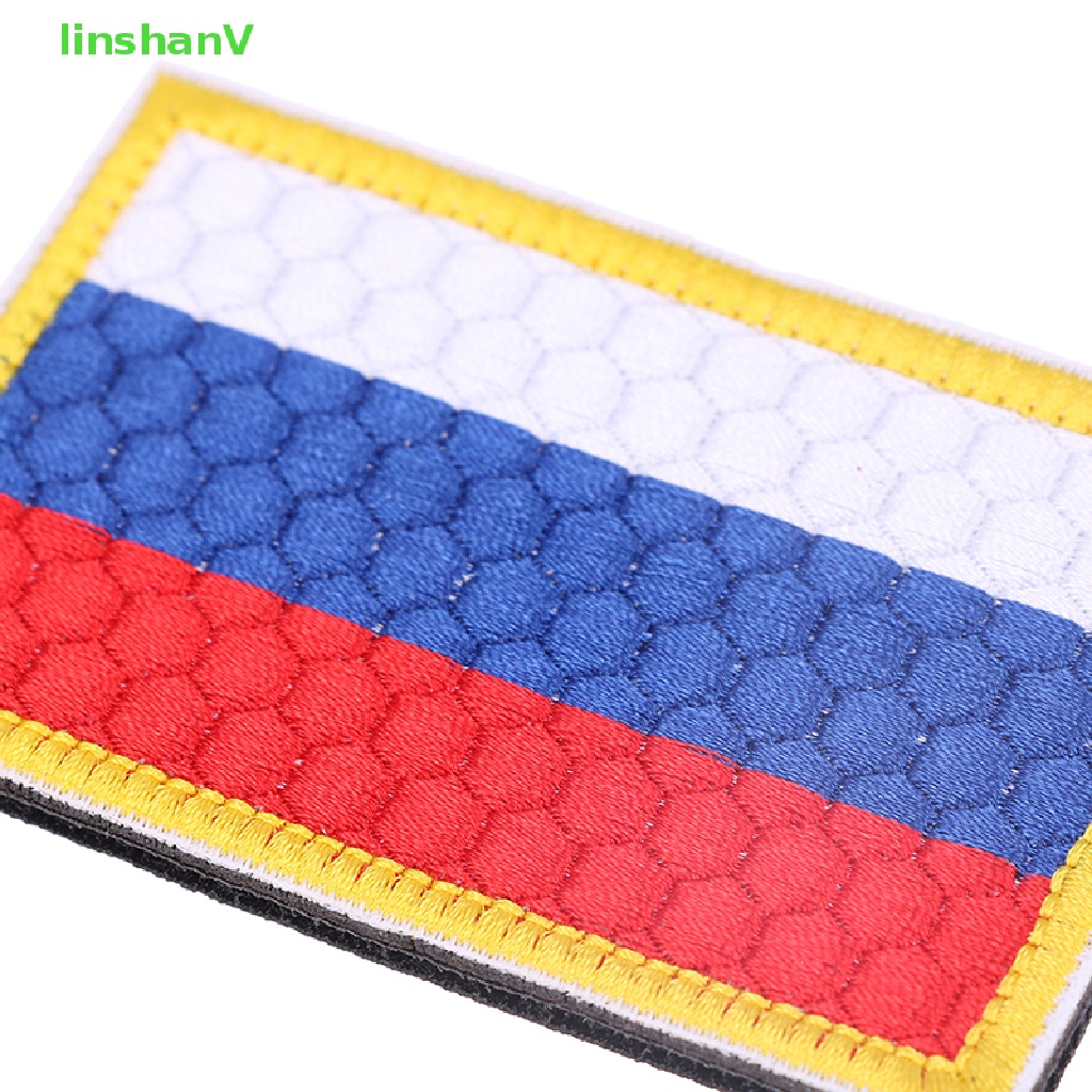 Miếng Vá Thêu Hình Cờ Nước Nga Quân Đội