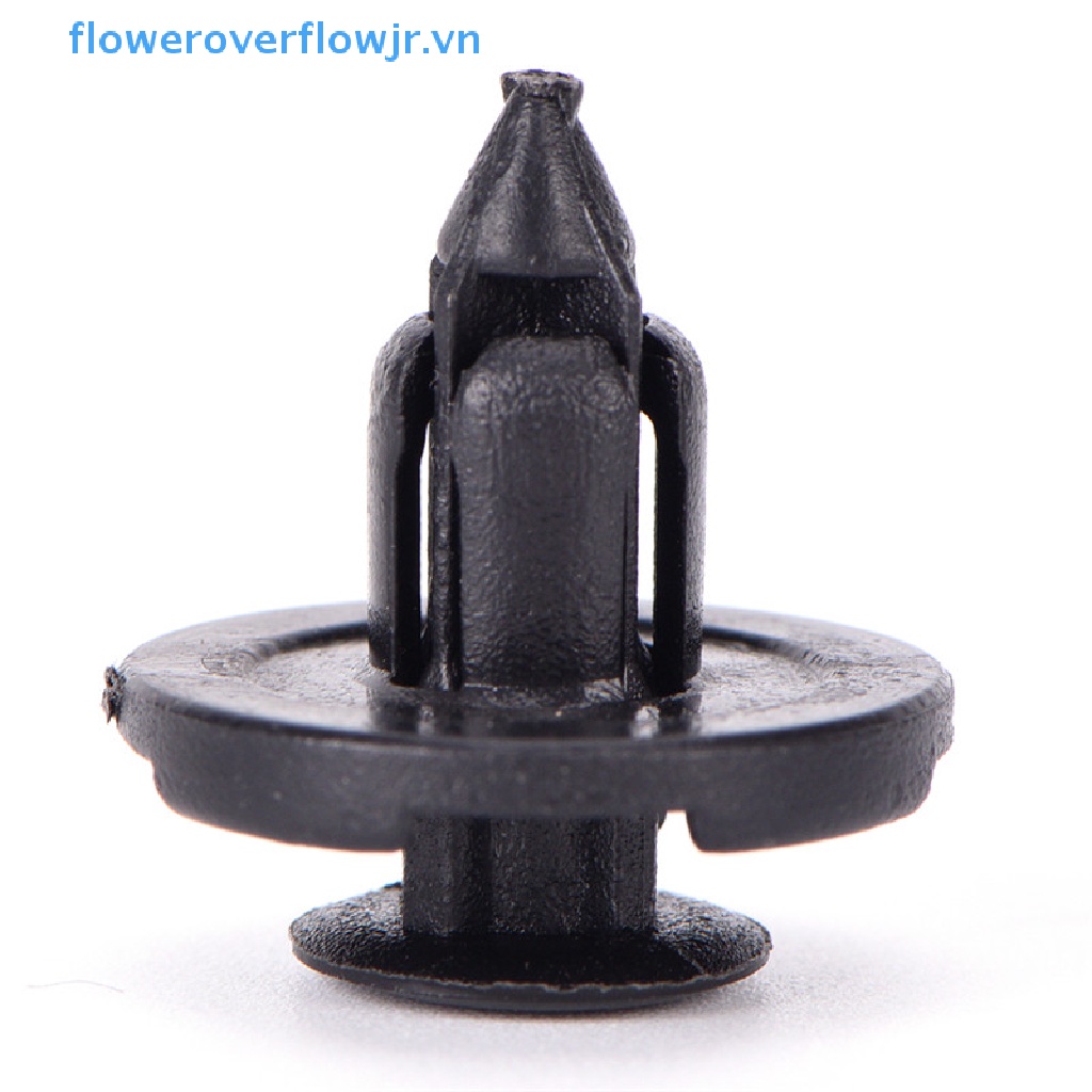 FENDER Set 50 Đinh Tán Nhựa 8mm Cho Xe Ô Tô Set 50 Đinh Tán Nhựa 8mm Màu Đen Cho Xe Ô Tô 50x 8mm A