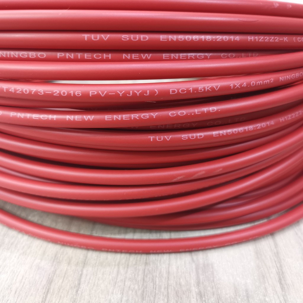 Dây solar DC 4.0 loại vụn 1m đến 4m thanh lý giá rẻ