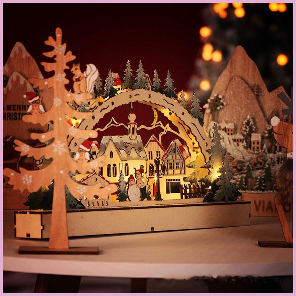 Ngôi Làng Giáng Sinh Trang Trí