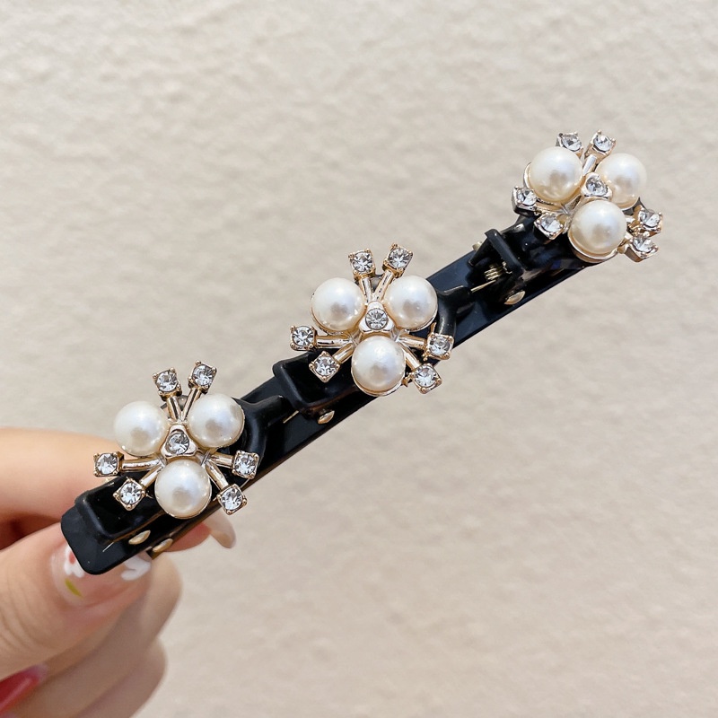 Kẹp Tóc Đính Ngọc Trai Nhân Tạo Phong Cách Hàn Quốc Sang Trọng Cho Nữ