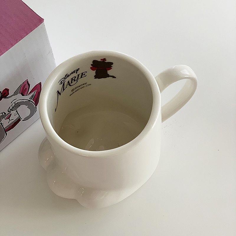 Cốc Uống Nước Bằng Sứ Hình Chân Mèo Dễ Thương