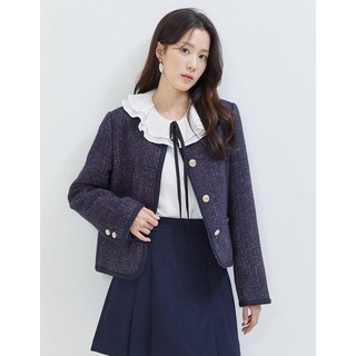 Áo sơ mi cổ bèo Áo sơ mi dài tay nữ 2 màu Hàn Quốc