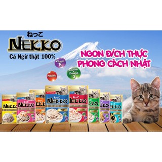 [1 THÙNG] Pate Nekko 70g x 48 gói Thai Lan