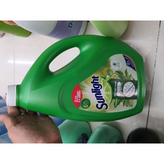 Nước rửa chén sunlight trà xanh 3.5 lít ( mẫu mới)