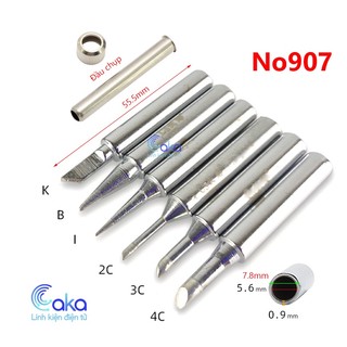 Đầu mũi hàn tay hàn No907 các loại đầu thay thế