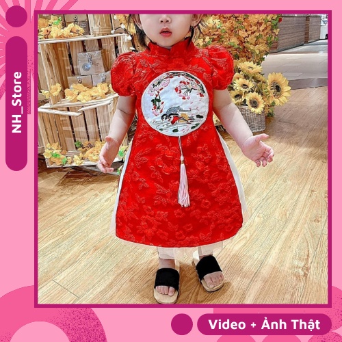 Áo phao tai gấu, áo khoác trẻ em mùa đông họa tiết hoạt hình cho bé trai bé gái mặc đi học đi chơi. Size 80-120 (9-20kg)