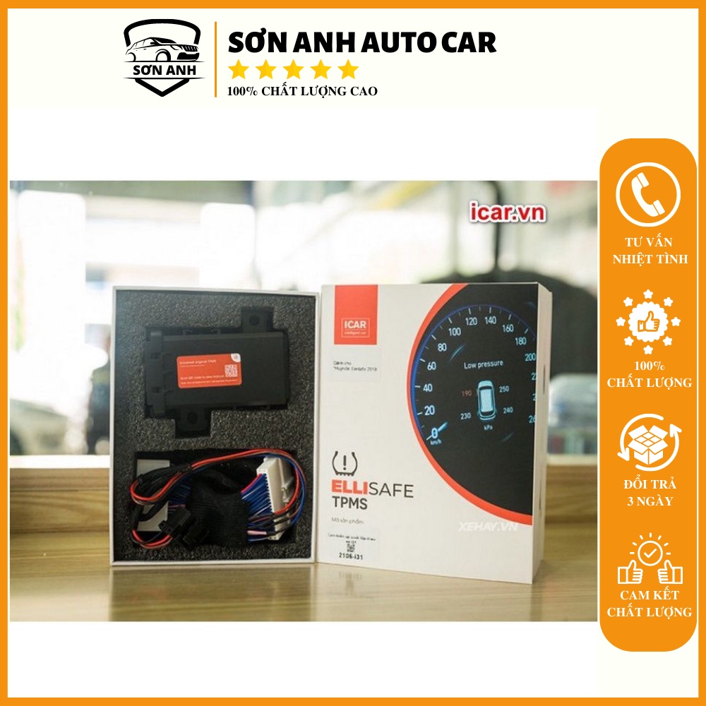 Bộ Giải Mã Áp Suất Lốp Dành Cho Xe Toyota Cross (Chính hãng Icar)