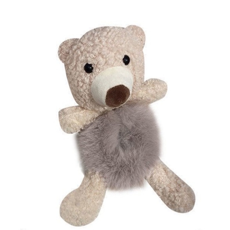 Dây Buộc Tóc Vải Len Hình Gấu Dễ Thương Cho Nữ