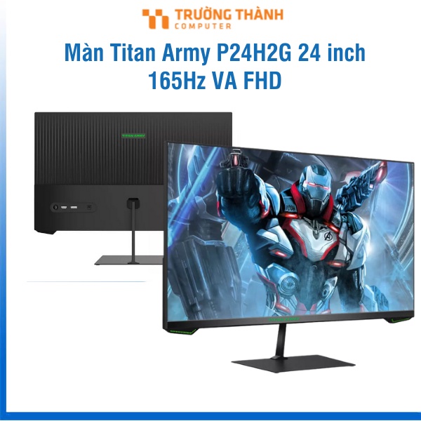 Màn hình Titan Army P24H2G 24 inch 165Hz VA FHD với kích thước 24inch, độ phân giải Full HD 1920*1080 | BigBuy360 - bigbuy360.vn