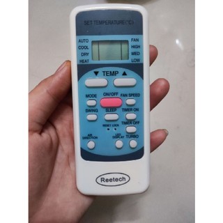 remote máy lạnh reetech