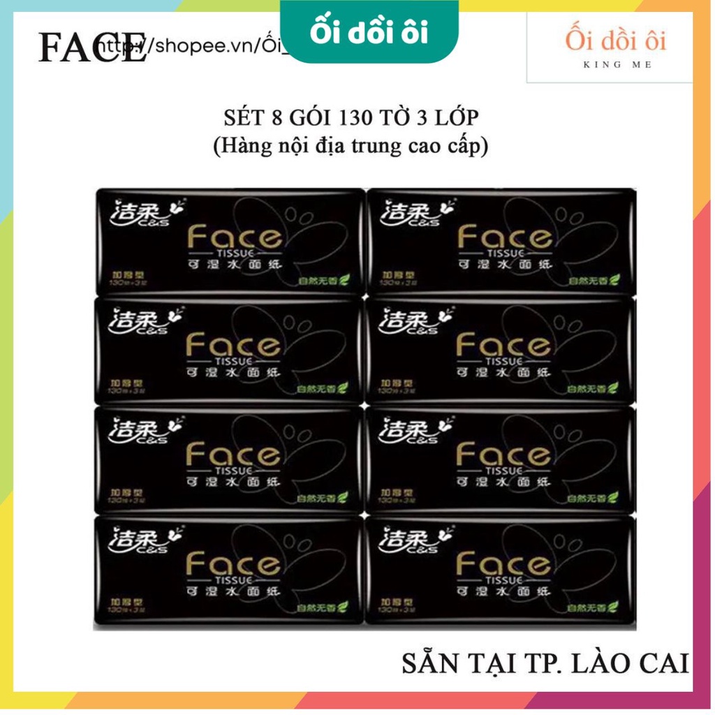 18 Giấy ăn face đen