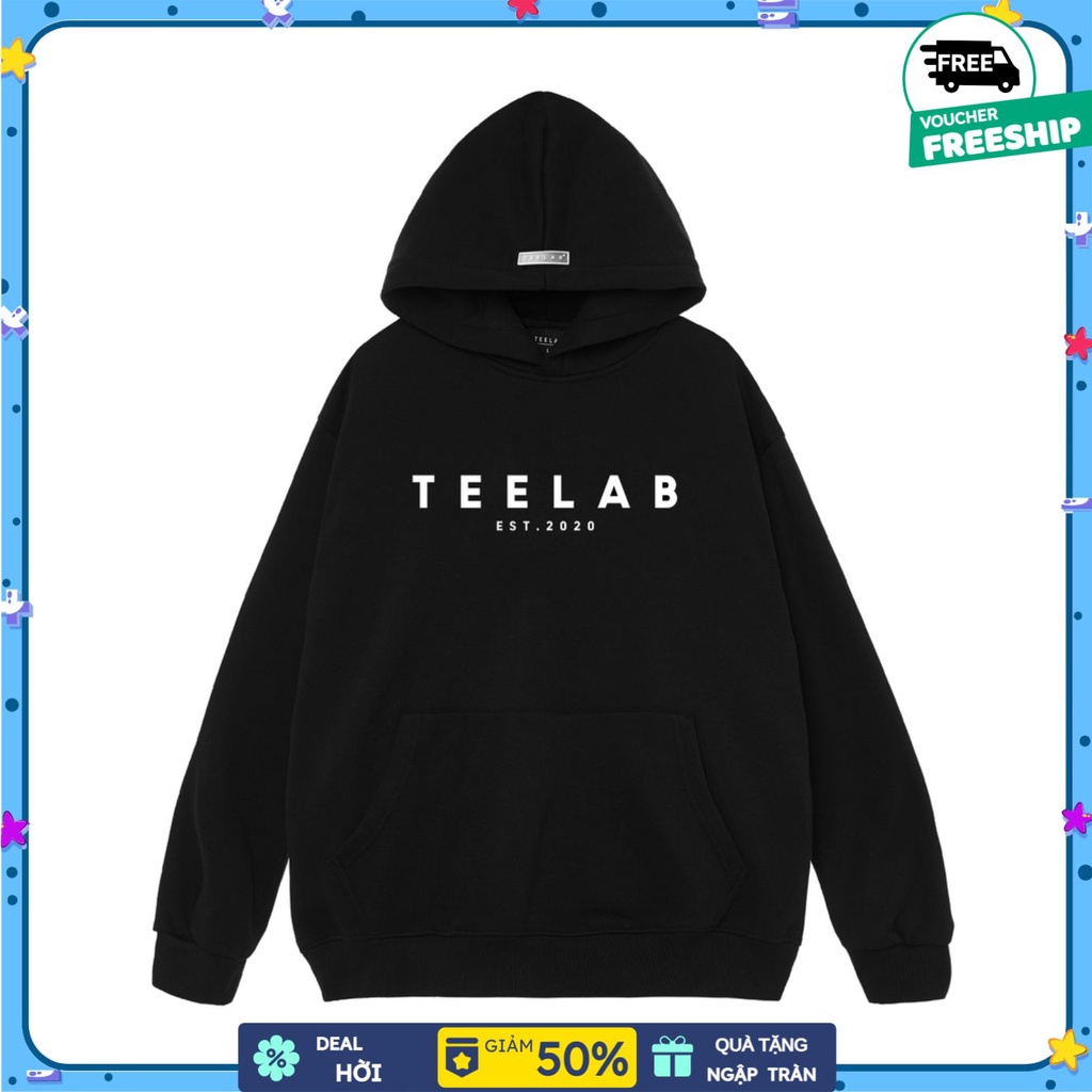 Áo hoodie nam nữ Teelab miminshopz,Áo khoác sweater nỉ dáng rộng chất đẹp