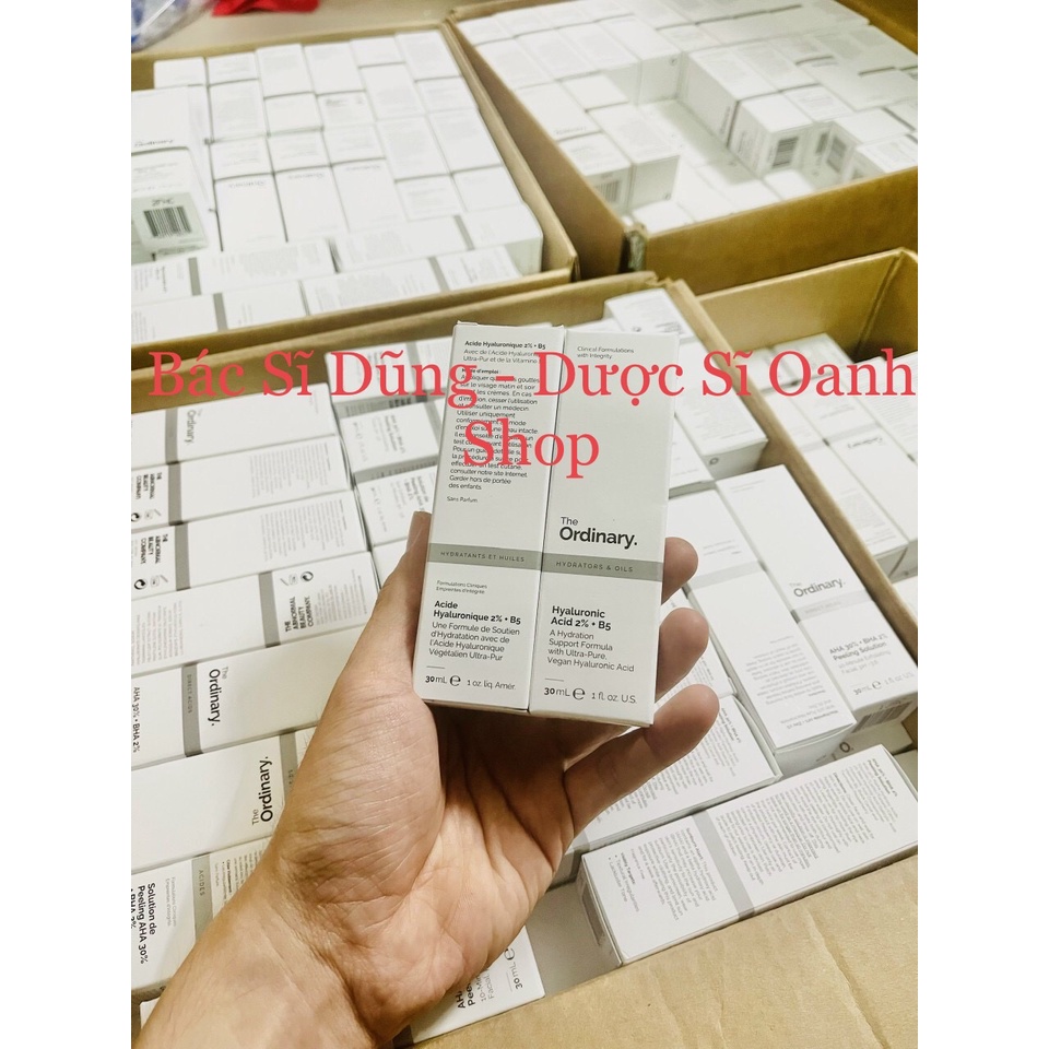 Serum Nia TO Tinh chất The Ordinary Niacinamide 10% + Zinc 1% thu nhỏ lỗ chân lông
